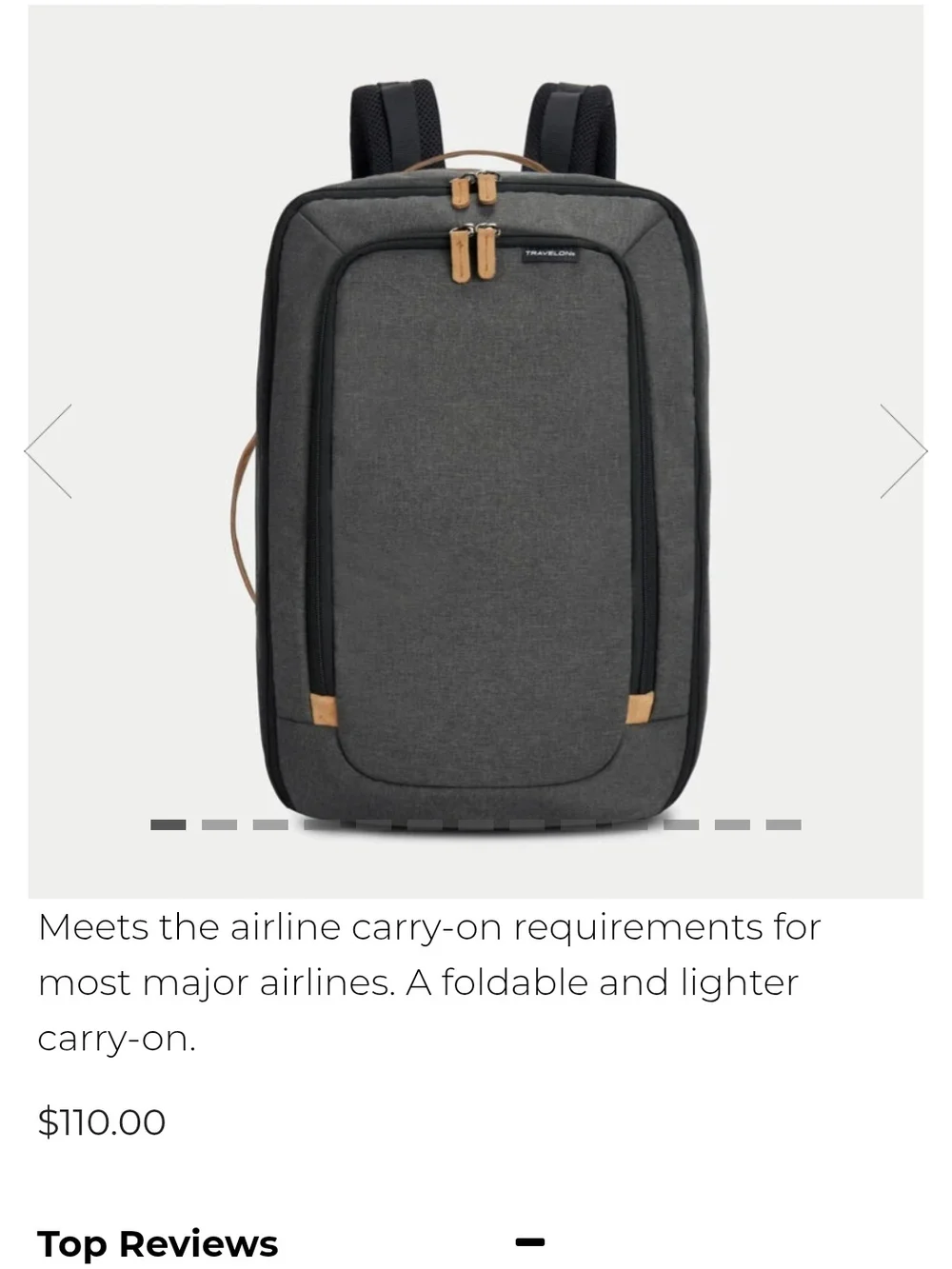 Transit Carry-on Backpack - Slate